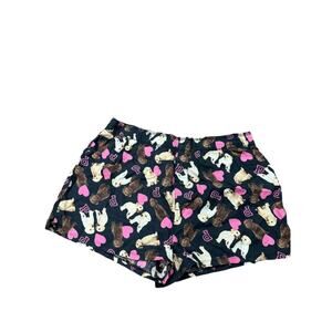 Victoria's Secret PINK Dogs Hearts Sleep Boxers Small